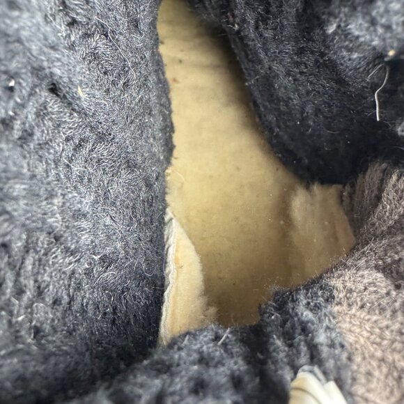 Ugg Black Sweater Boots Calf Women's 9 GUC Casual Warm Winter Comfortable - Picture 14 of 15